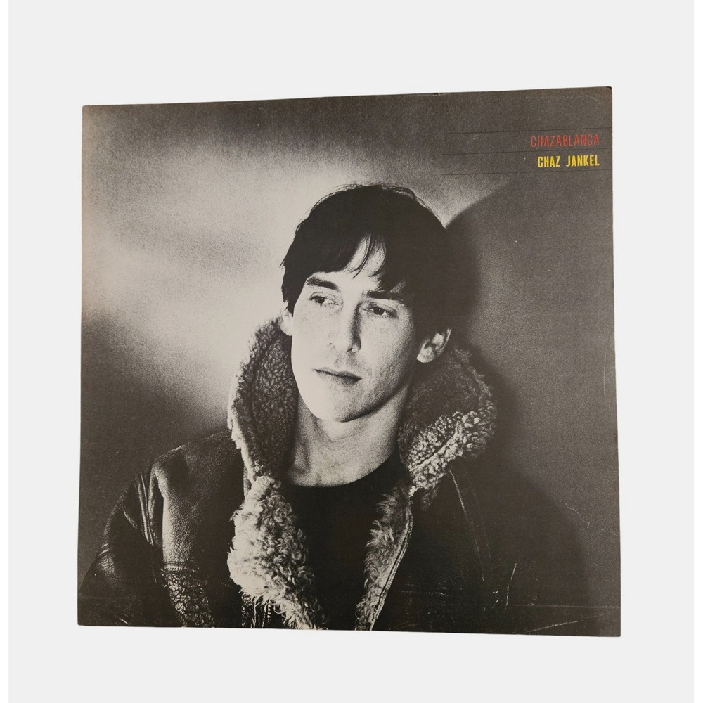 Chaz Jankel Chazablanca Vintage 1983 Promo Flat Poster 12x12 A&M Synth-pop‎